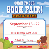 Book Fair Next Week