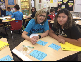 Macaroni, Commas, Shoe Box and Yarn!