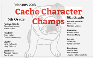 February Cache Character Champs