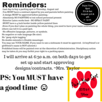 Paint Your Spot-Happening Soon!