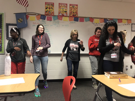 Mrs. Alfonso’s Spanish Class-Salsa Dancing